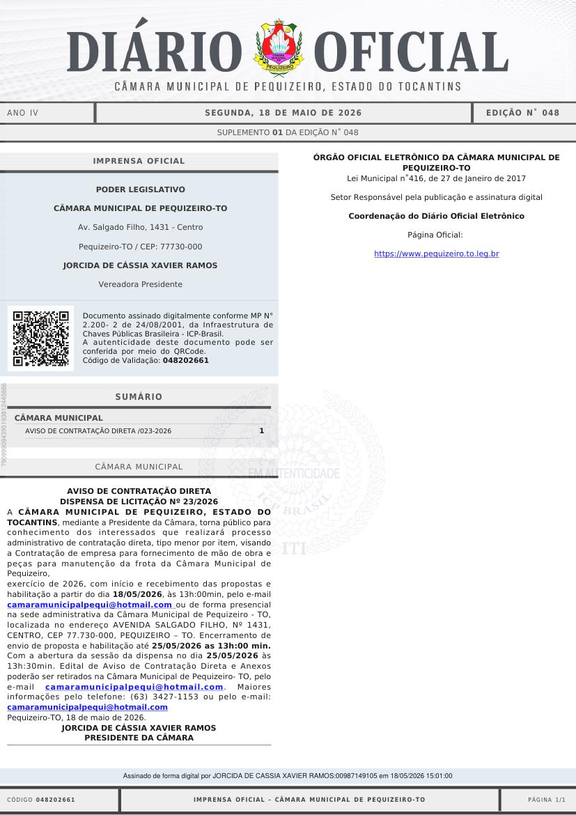 Capa da edição